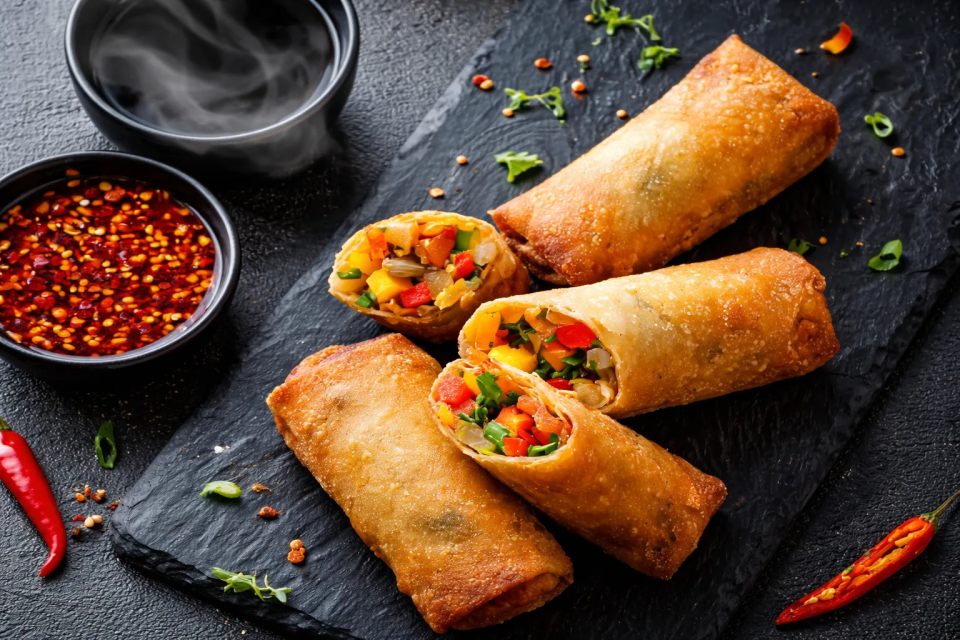 Veg Spring Rolls
