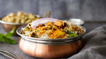 Vegetable Dum Biryani