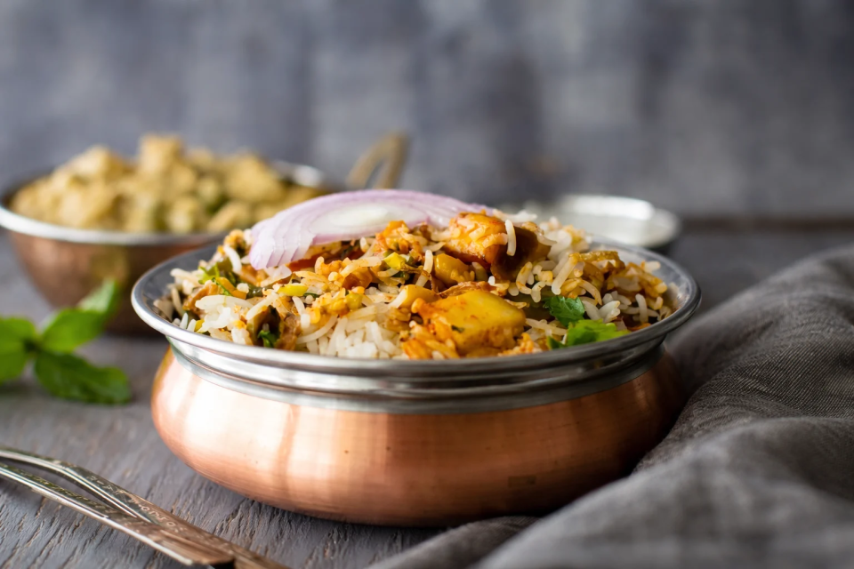 Vegetable Dum Biryani