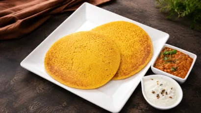 Set Dosai with Vada Curry